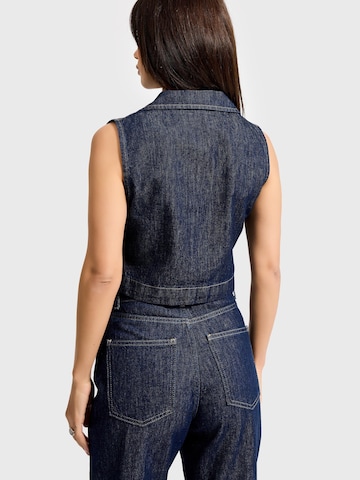 Gilet 'DENIM WAISTCOAT' IT'S BASIC en bleu