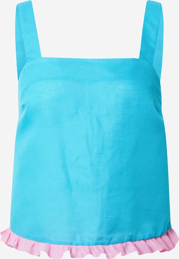 Dora Larsen Schlafshirt 'SIENNA' in blau / pink, Produktansicht