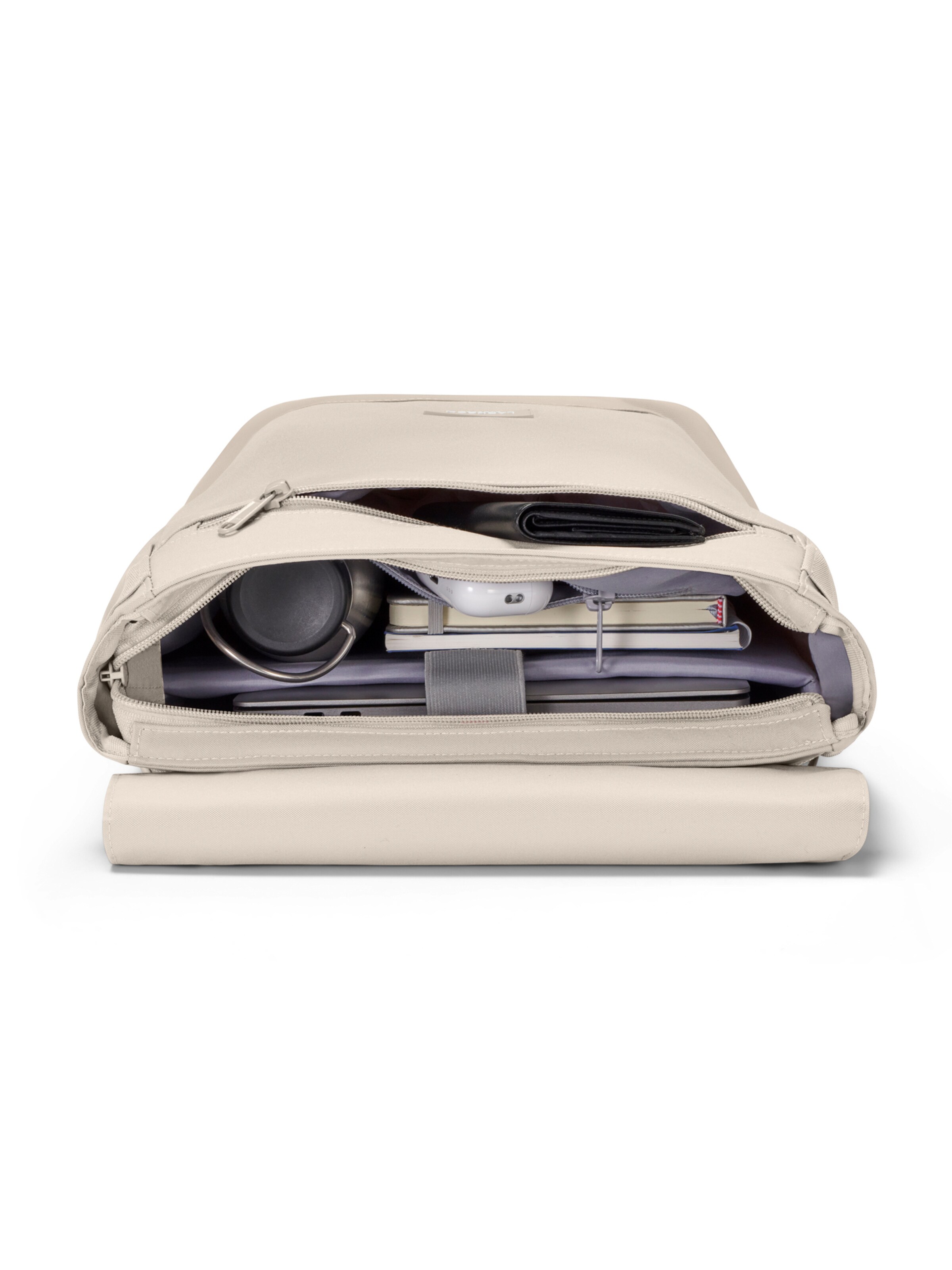 Zaino 'Nina' di LARKSON in beige: superiore