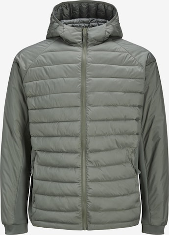 Giacca di mezza stagione di Jack & Jones Plus in verde: frontale