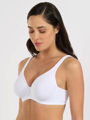 Spiman T-shirt Bra '393' in White