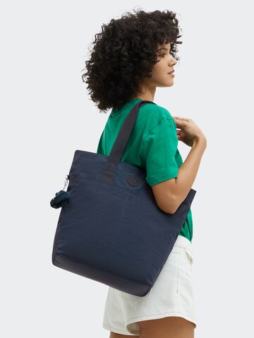 Shopper 'Hanifa' di KIPLING in blu: frontale
