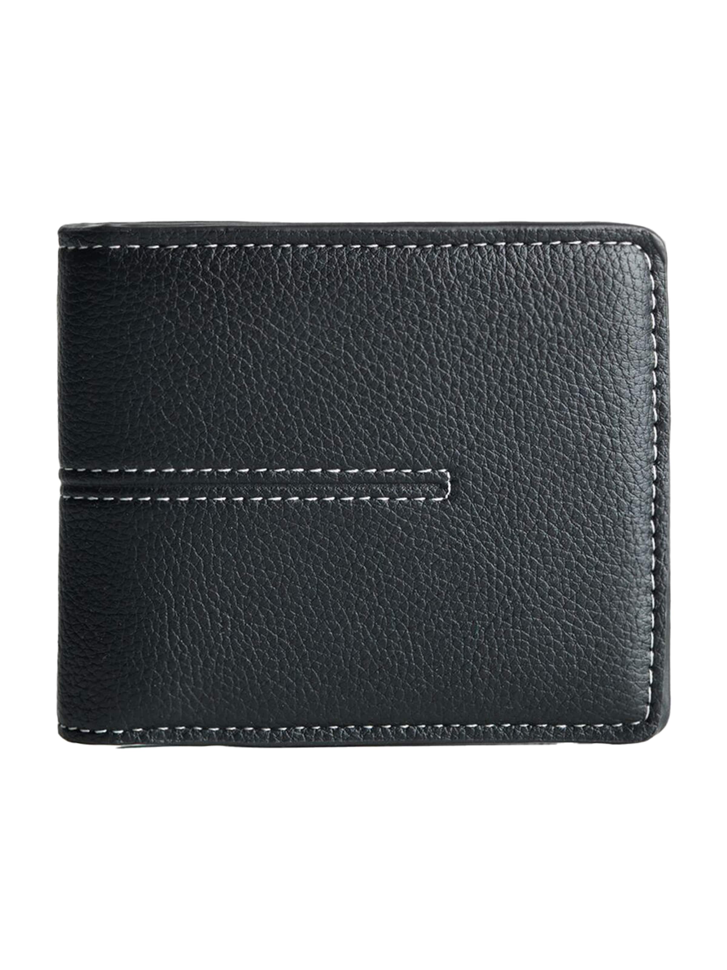 Porte-monnaies Bershka en noir : devant