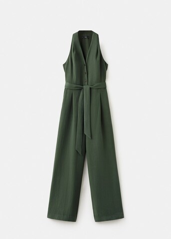 MANGO Jumpsuit 'Brigit-W' in Green