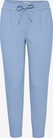 ICHI Trousers 'KATE' in Blue: front