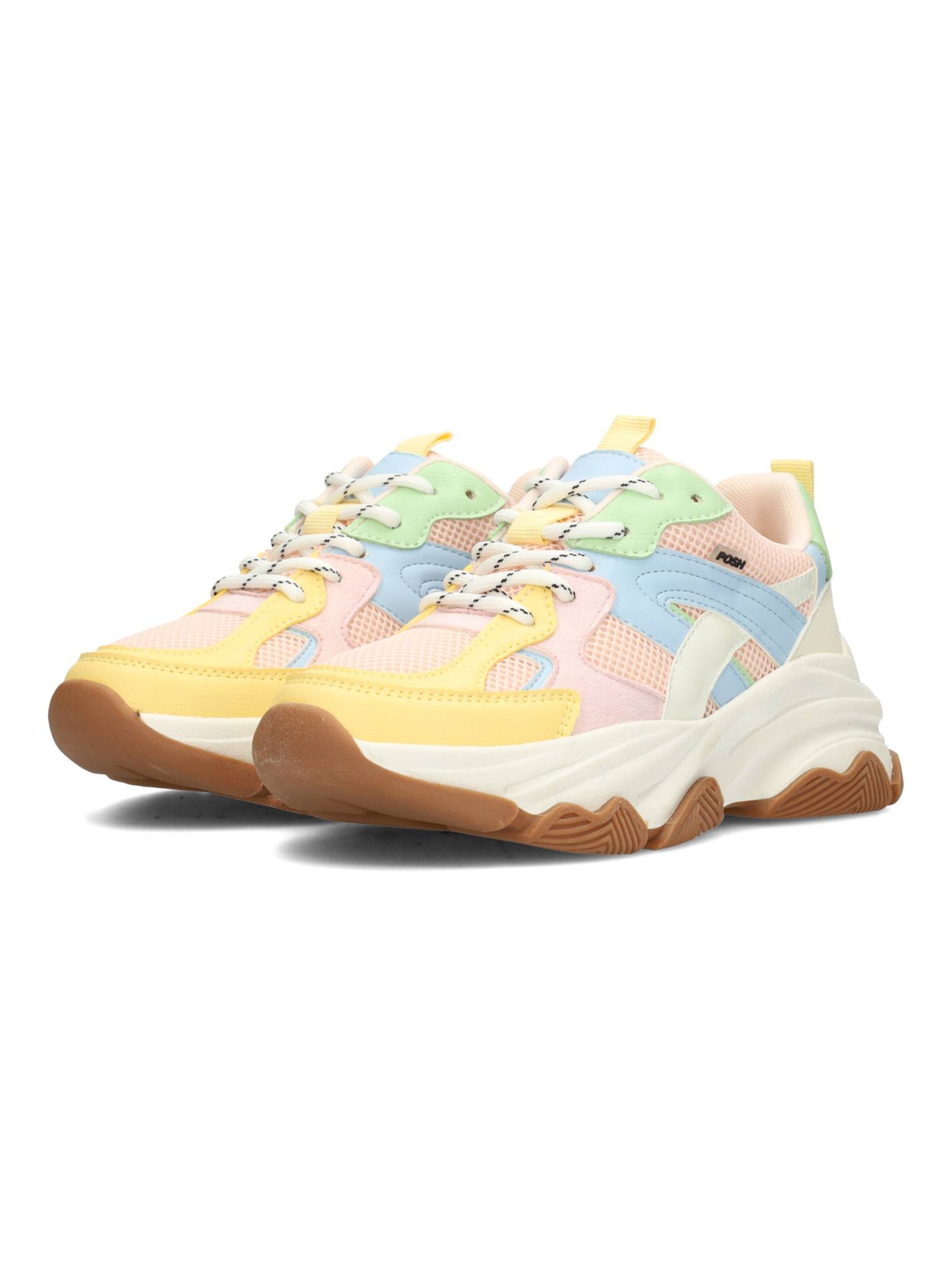 Baskets 'GIGI' POSH by Poelman en mélange de couleurs