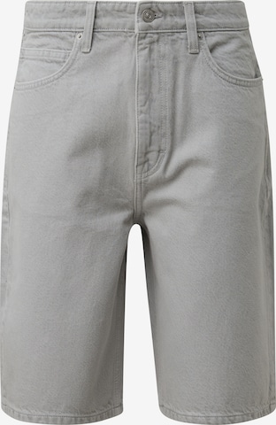 QS Loosefit Jeans in Grijs: voorkant