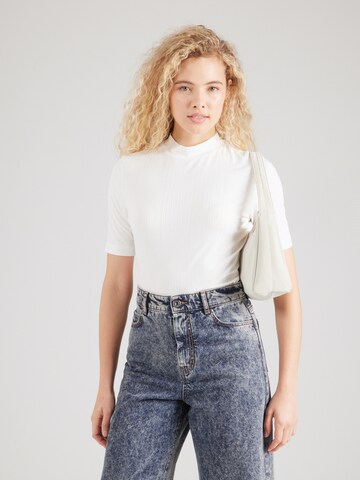 COMMA T-Shirt in Weiß: Vorderseite