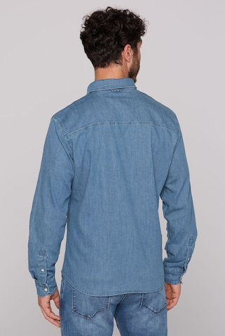 CAMP DAVID Regular fit Button Up Shirt in Blue