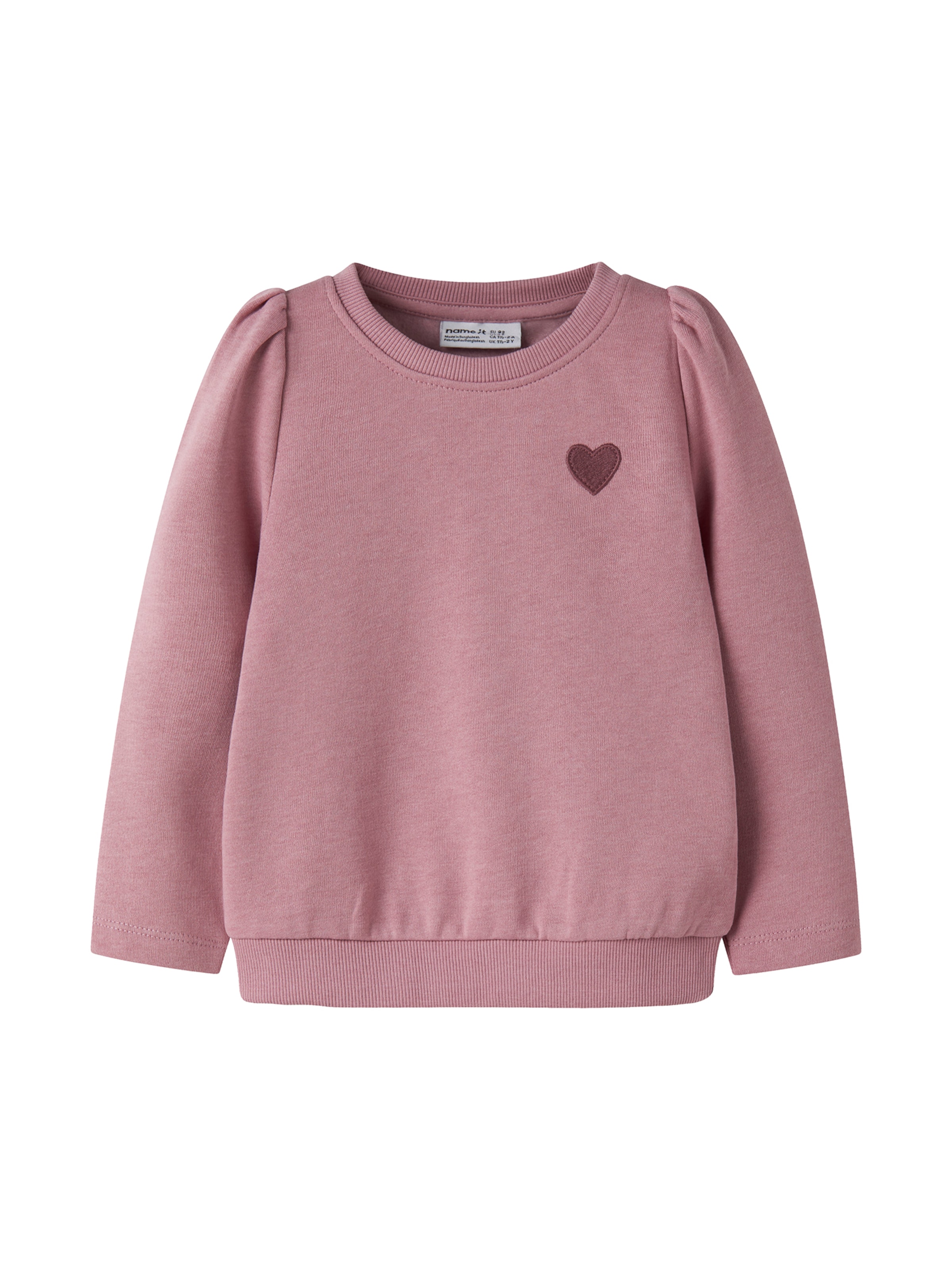 NAME ITSweater majica 'NMFVIMA' - ljubičasta boja: prednji dio