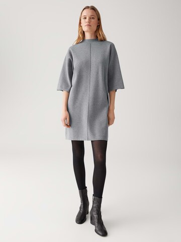 Robes en maille 'Wanalo' OPUS en gris : devant