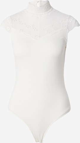 PIECES Shirtbody 'PCNAYA' in Weiß: Vorderseite