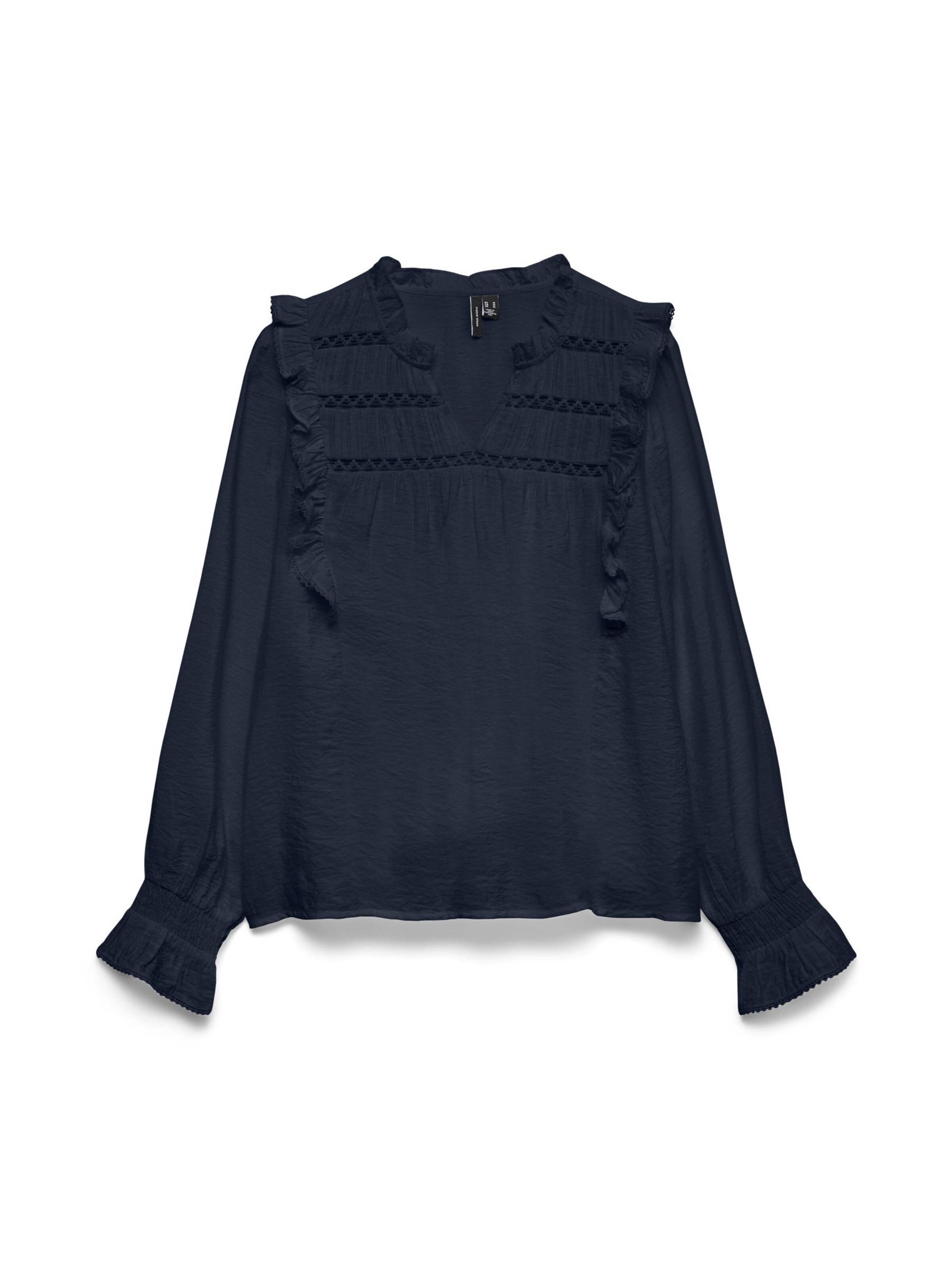 VERO MODA Bluse 'VMELSIE' i sort: forside