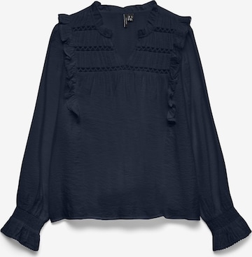VERO MODA Bluse 'VMELSIE' i sort: forside