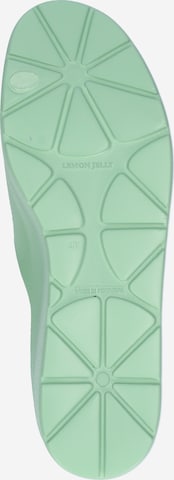 LEMON JELLY - Zapatos abiertos 'SUNNY' en verde