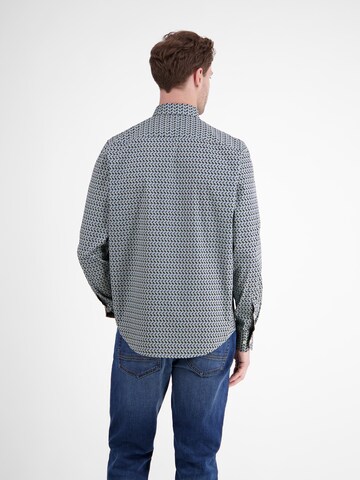 LERROS Regular fit Button Up Shirt in Blue
