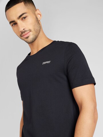 ESPRIT T-shirt i svart