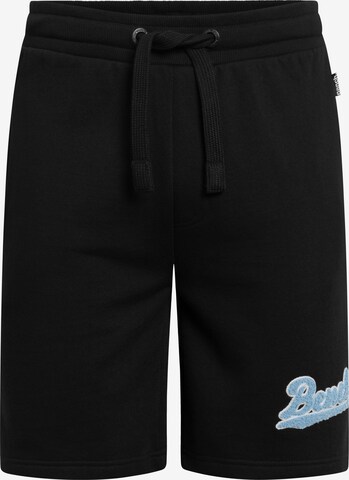 BENCH Regular Pants in Black: front