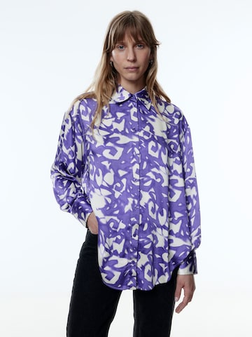 EDITED Blouse in Purple: front