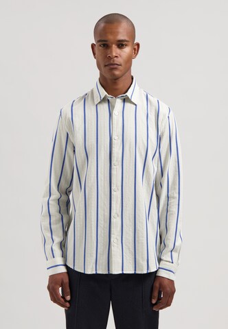 Coupe regular Chemise 'Tom' Dstrezzed en gris : devant