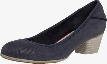 s.Oliver Pumps in Blauw: voorkant