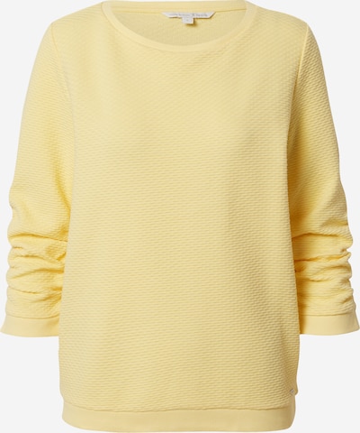 TOM TAILOR DENIM Sweatshirt i ljusgul, Produktvy