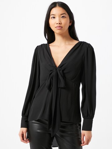 River Island - Blusa en negro: frente