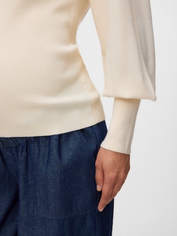 smėlio Vero Moda Maternity Megztinis 'VMMHOLLYKARIS'