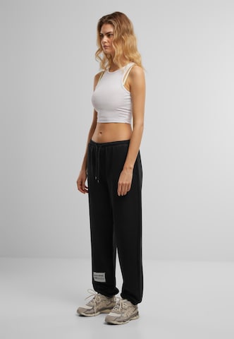 9N1M SENSE Loose fit Trousers in Black