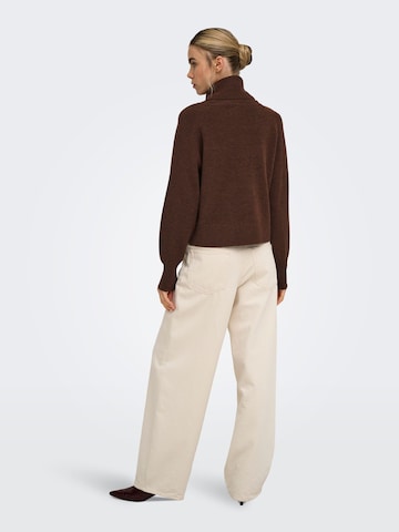 Pull-over 'ONLOLIVIA' ONLY en marron