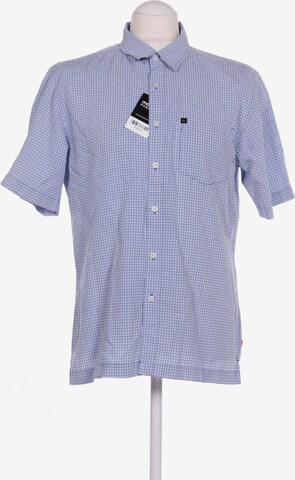 QUIKSILVER Button Up Shirt in S in Blue: front