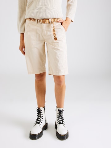ZABAIONE Slim fit Pants 'Nora' in Beige: front