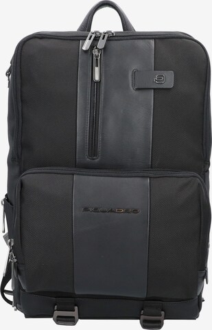 Piquadro Backpack 'Brief 2' in Black: front