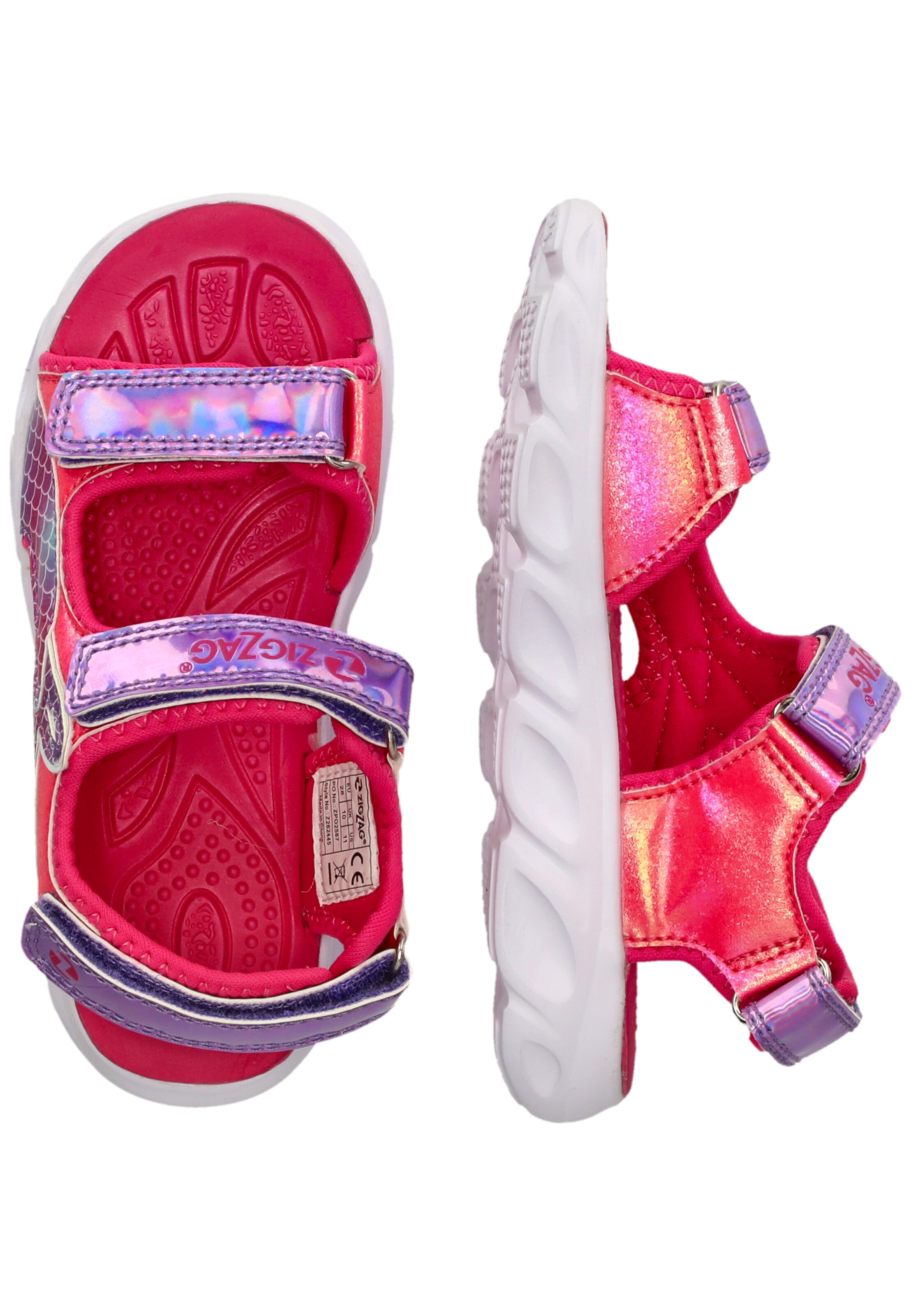 ZigZag Sandal 'Mieres' in Pink