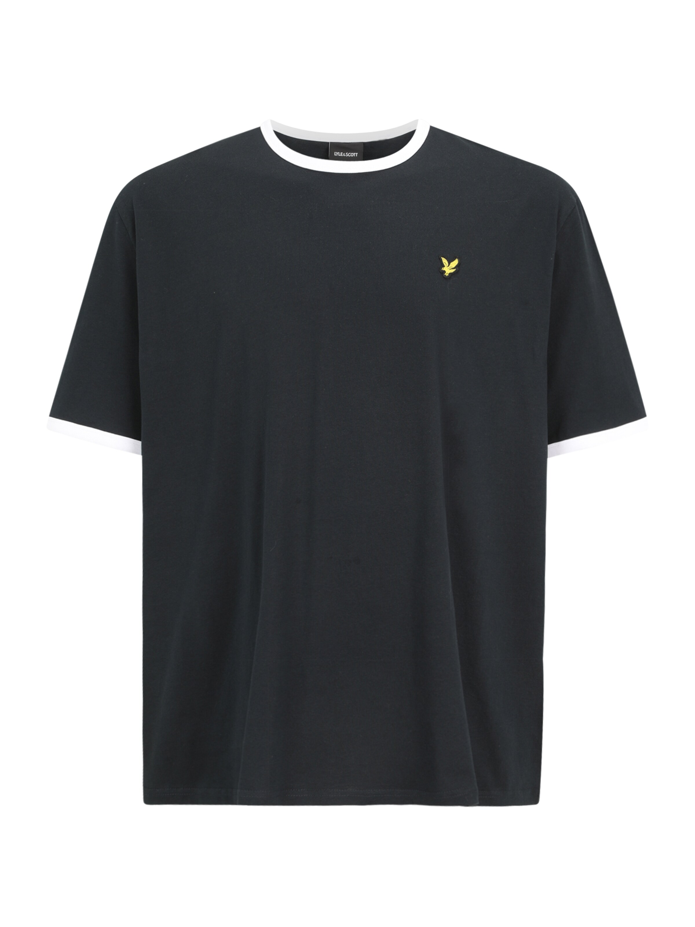 Lyle & Scott Big&Tall Tričko 'Ringer' – modrá: přední strana