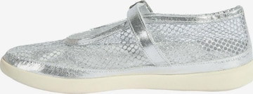 Desa - Zapatillas 'Slip-Ons' en plata: frente