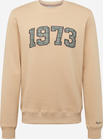 Pepe Jeans Sweatshirt 'STAN' in Grey: front