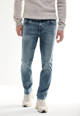 Street One MEN Regular Jeans in Blue: front