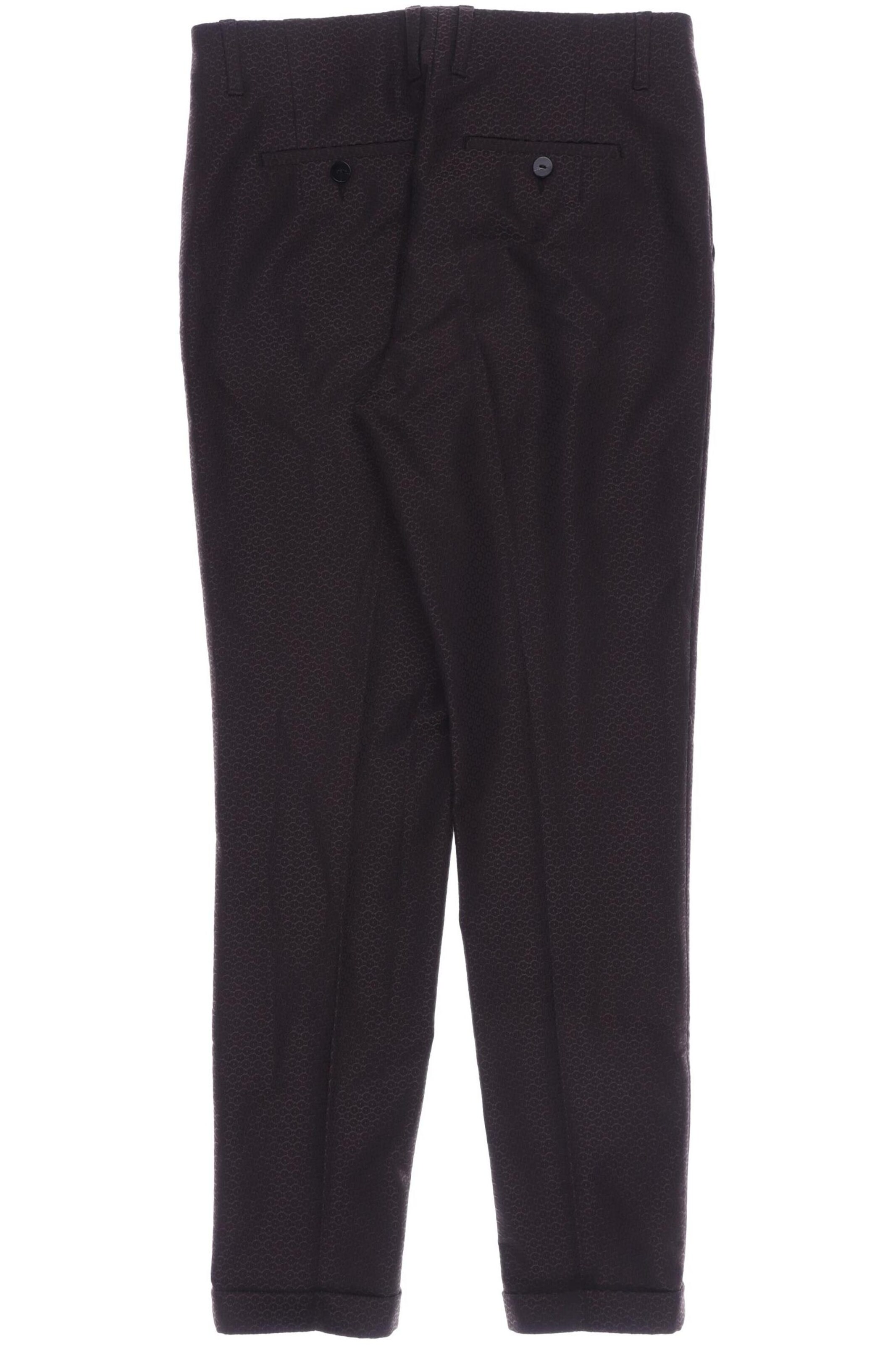 RENÉ LEZARD Stoffhose S in Braun