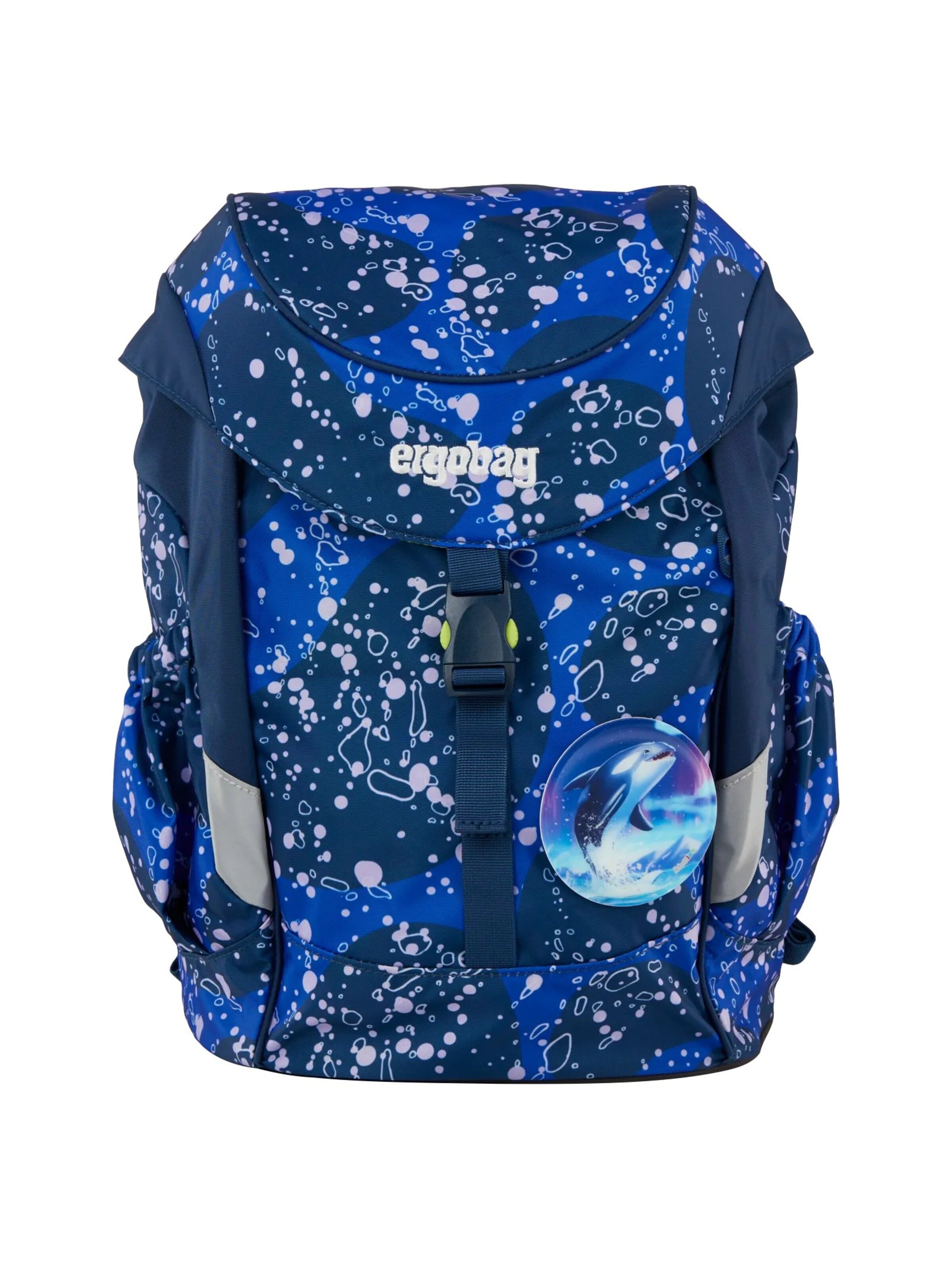 ergobag Rucksack 'Kinderrucksack mini'‌‌‌ in Blau: Vorderseite