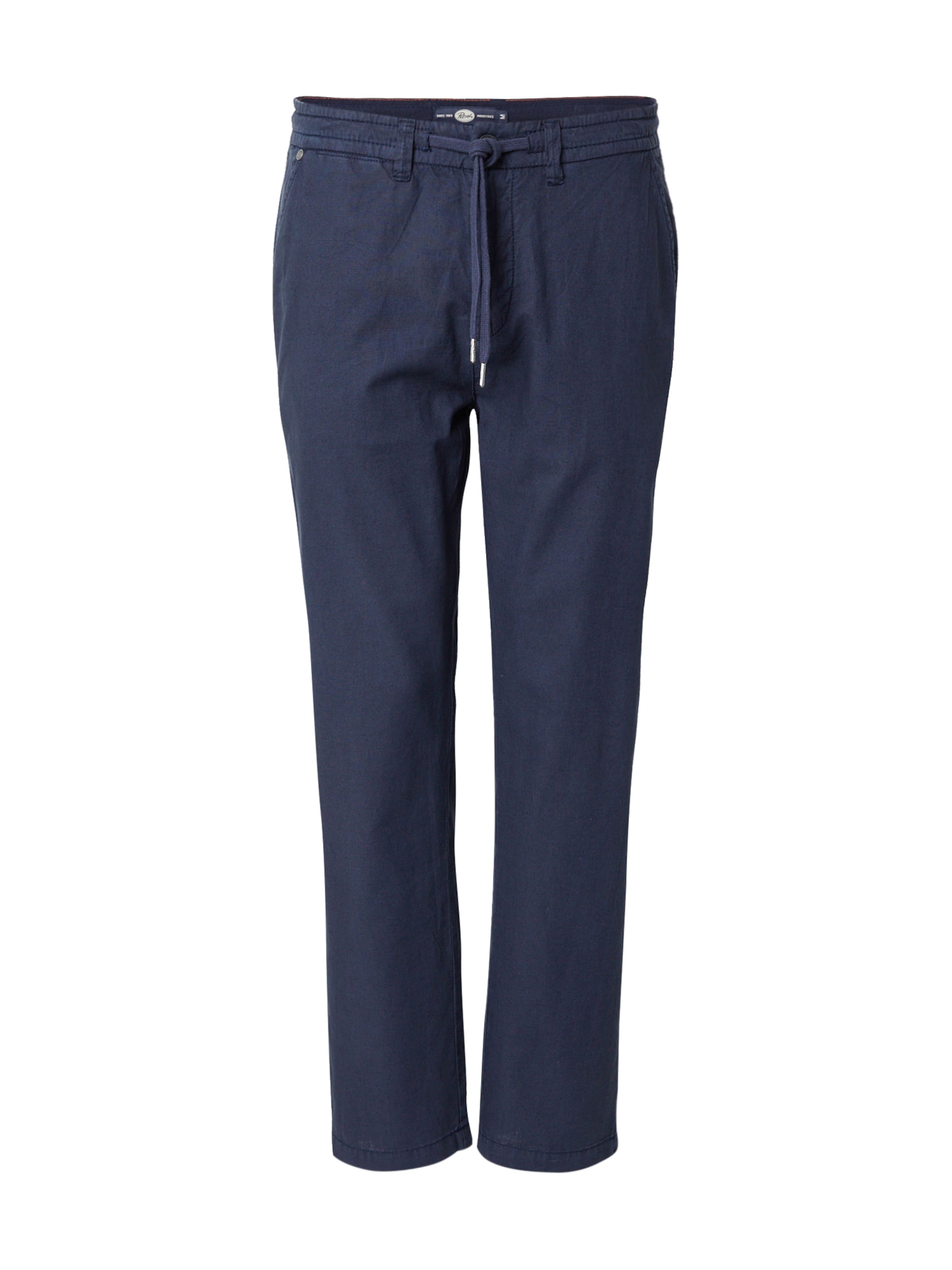 Petrol Industries Regular Chino 'Covebay' in Blauw: voorkant