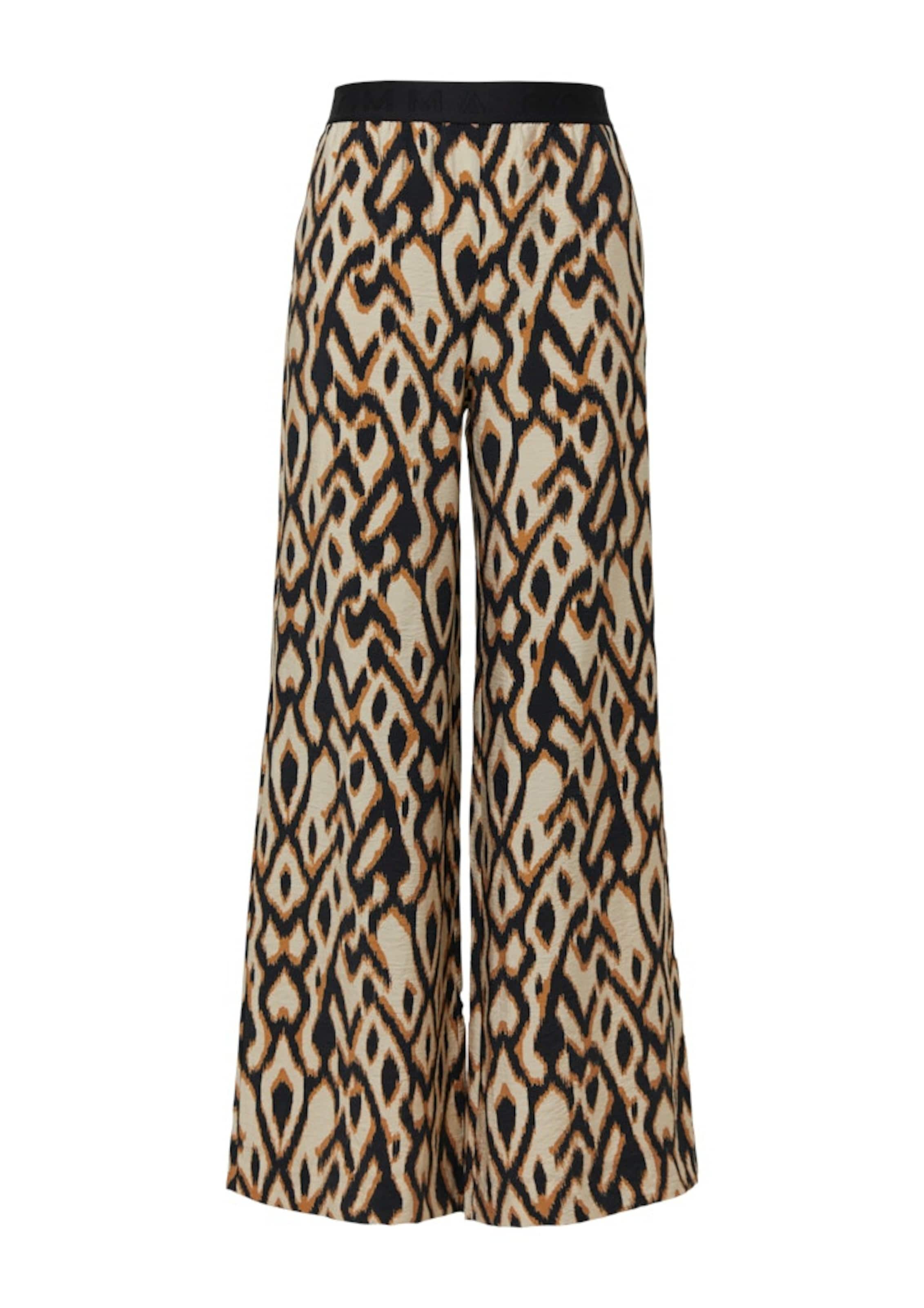 COMMA Hose in 38 in beige / camel / schwarz, Produktansicht