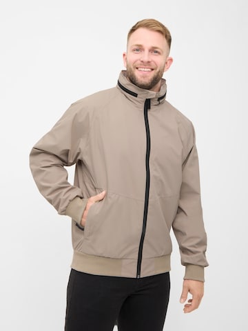 Derbe Performance Jacket 'Ripby' in Beige: front