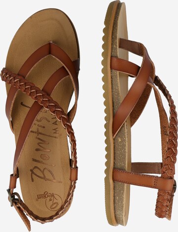 Blowfish Malibu T-bar sandals 'Mallorca' in Brown