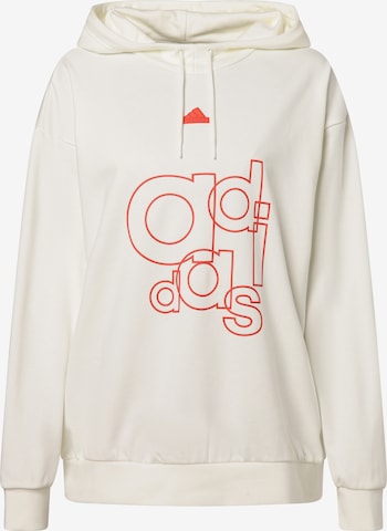 ADIDAS ORIGINALS Sweatshirt in White: front