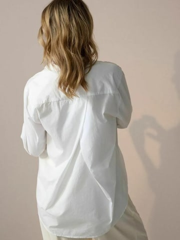 moshi moshi mind Blouse 'Gaia' in Wit