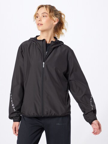 Röhnisch Athletic Jacket in Black: front