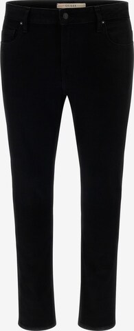 Skinny Jean 'Chris' GUESS en noir : devant