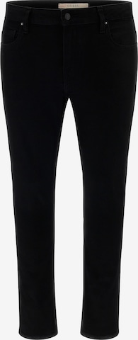 Skinny Jean 'Chris' GUESS en noir : devant