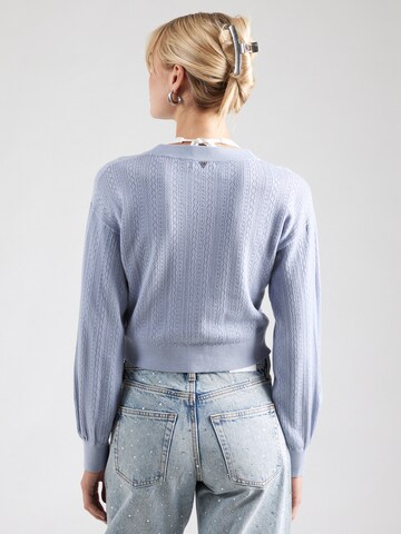 GUESS Knit cardigan 'Lyla' in Blue